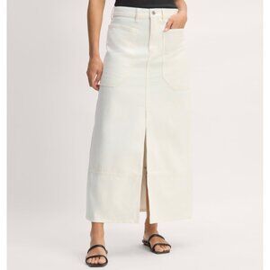 NEW Everlane The Gardener Skirt Womens 31 Bone